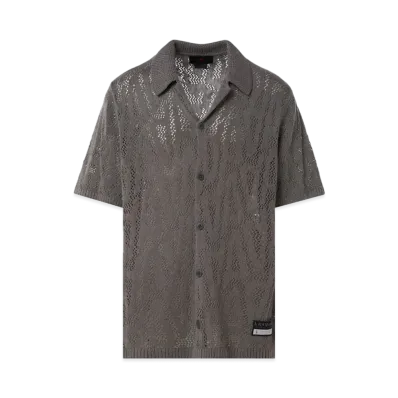 Nike Jordan x A Ma Maniere Open Collar Shirts "Grey"