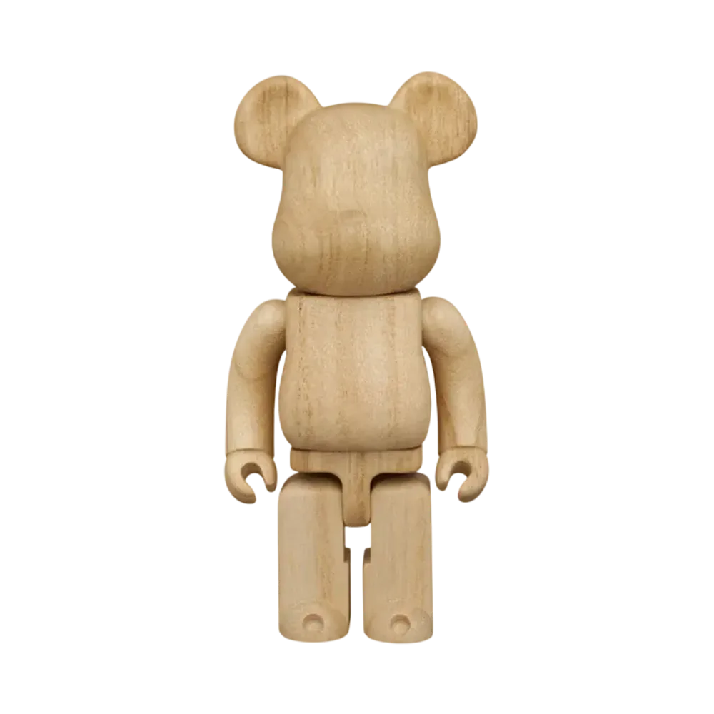 MEDICOM TOY "BEARBRICK" Karimoku Paulownia 200%