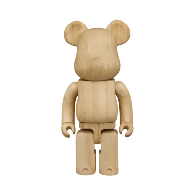 MEDICOM TOY "BEARBRICK" Karimoku Paulownia 200%