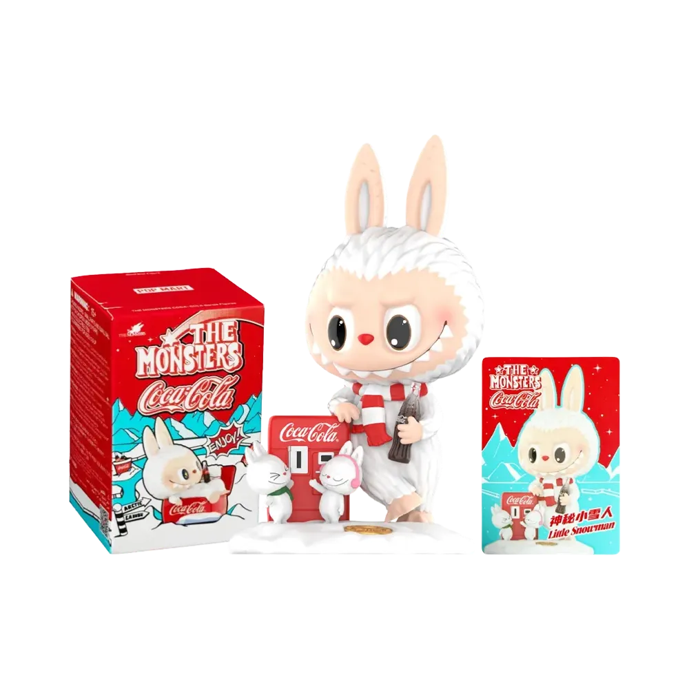 POP MART THE MONSTERS (LABUBU) Coca-Cola Series Little Snowman