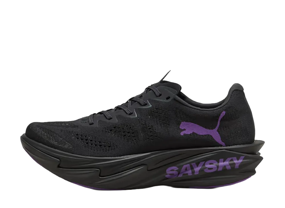 Saysky × Puma Women's Deviate Nitro Elite 4 "Flat Dark Gray/Ultra Purple"