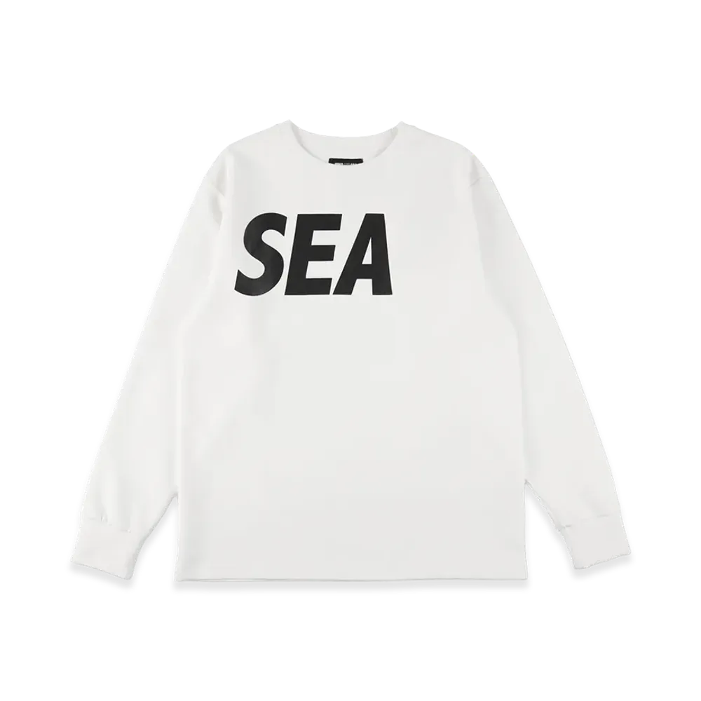 WIND AND SEA WDS-SIG L/S Tee "White"