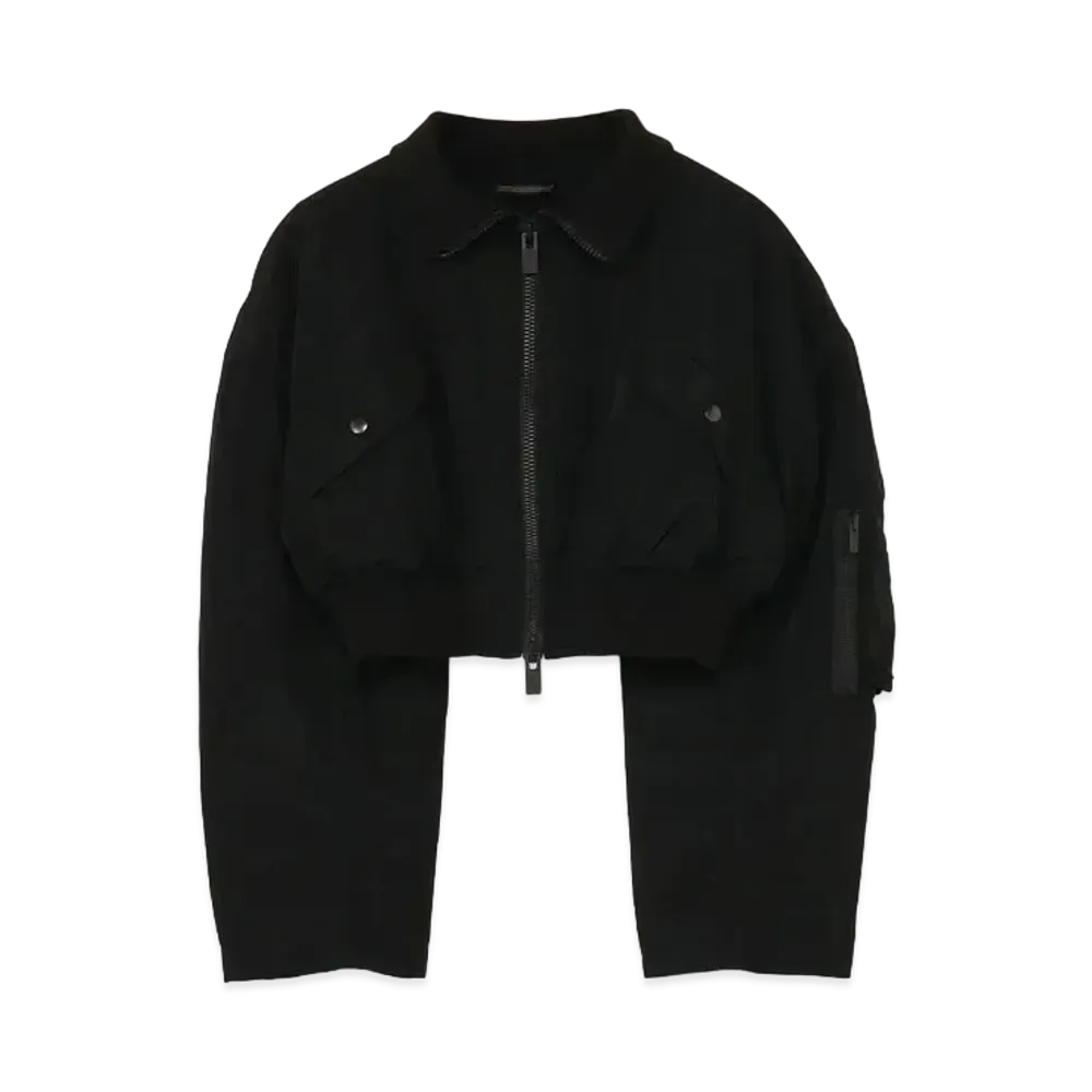 Yohji Yamamoto TA MEMORY TAFTA SHORT MA-1 "Black"