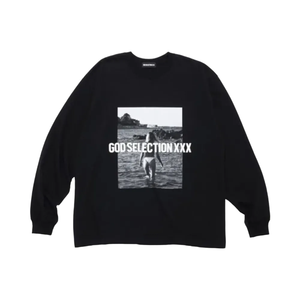 GOD SELECTION XXX Long Sleeve T-shirt GX-S24-LT-02 "Black"