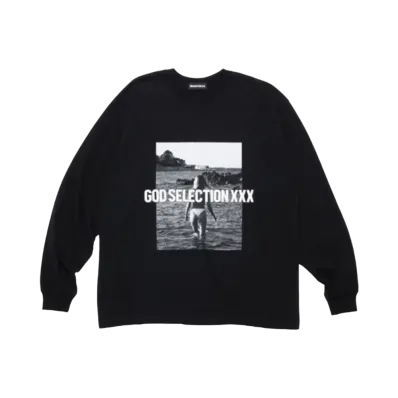 GOD SELECTION XXX Long Sleeve T-shirt GX-S24-LT-02 "Black"