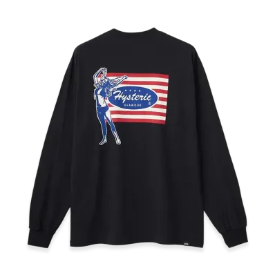 HYSTERIC GLAMOUR Nasty Union Tee "Black"