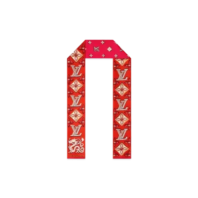 Louis Vuitton Precious Dragon Bandeau Monogram "Rouge"