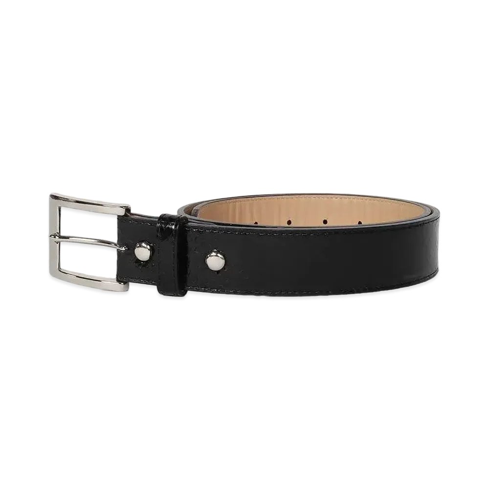 WACKO MARIA Python Leather Belt "Black"