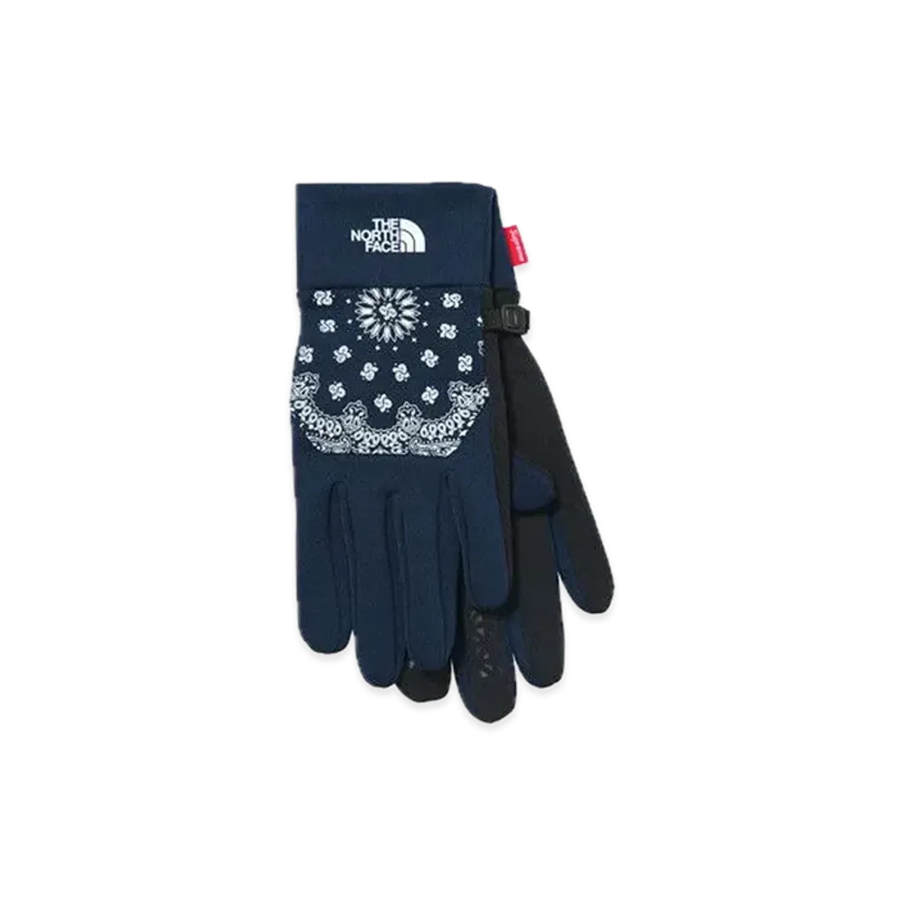 Supreme x The North Face Bandana Etip Glove "Navy"