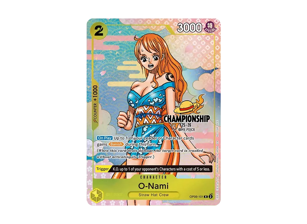 おナミ R-P [OP06-101] (ブースターパック 双璧の覇者)通販・買取