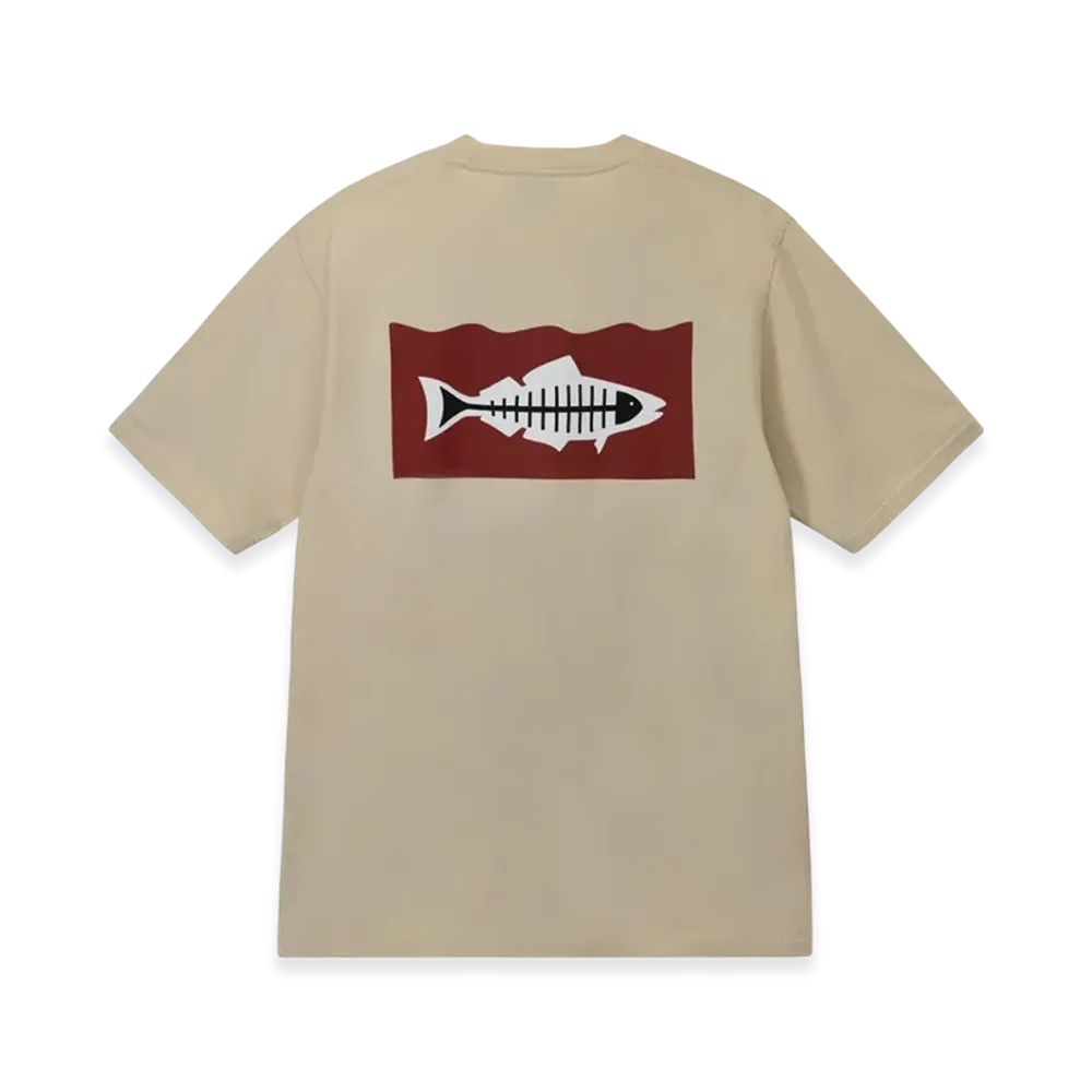 Stussy x Heal The Bay Pigment Dyed Tee "Beige"