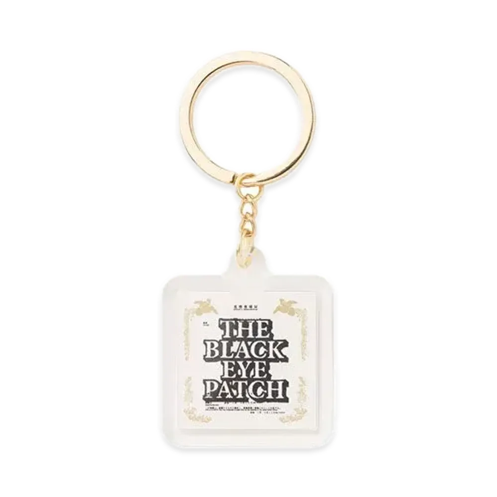 BlackEyePatch Trademark Certificate Keychain "White"