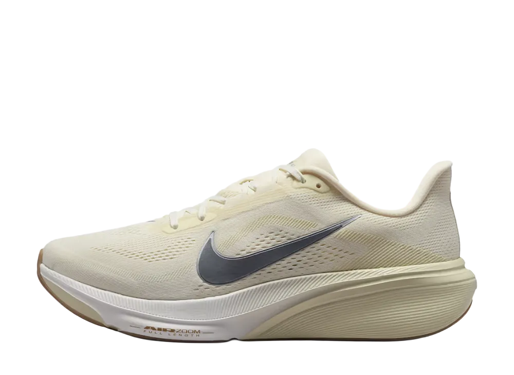 Nike Pegasus 42 "Coconut Milk/Light Khaki/Gum Light Brown/Metallic Silver"