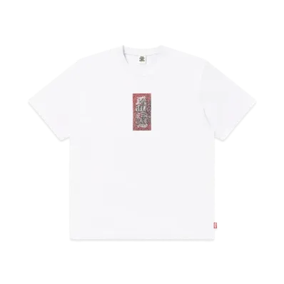 BlackEyePatch x Team Tomodachi HWC Rhinestone Tee "White"