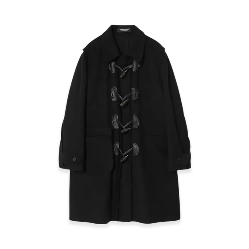 UNDERCOVER Wool Duffle Coat "Black"