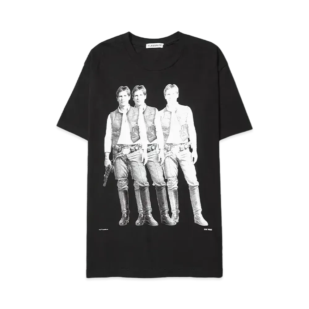 F-LAGSTUF-F Han Solo TEE "BLACK"