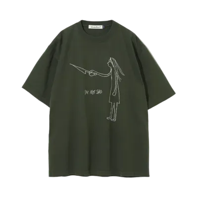 UNDERCOVER Cotton T-Shirt "Khaki Green"