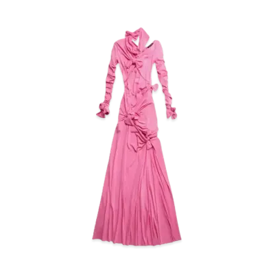 BALENCIAGA Women's Knot Gowns "Pink"