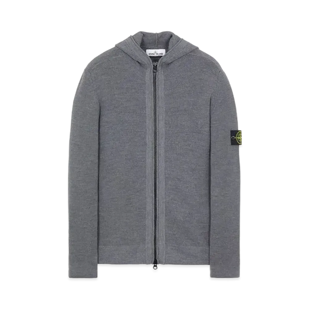 Stone Island 566C2 FULL RIB PURE WOOL "Grey"