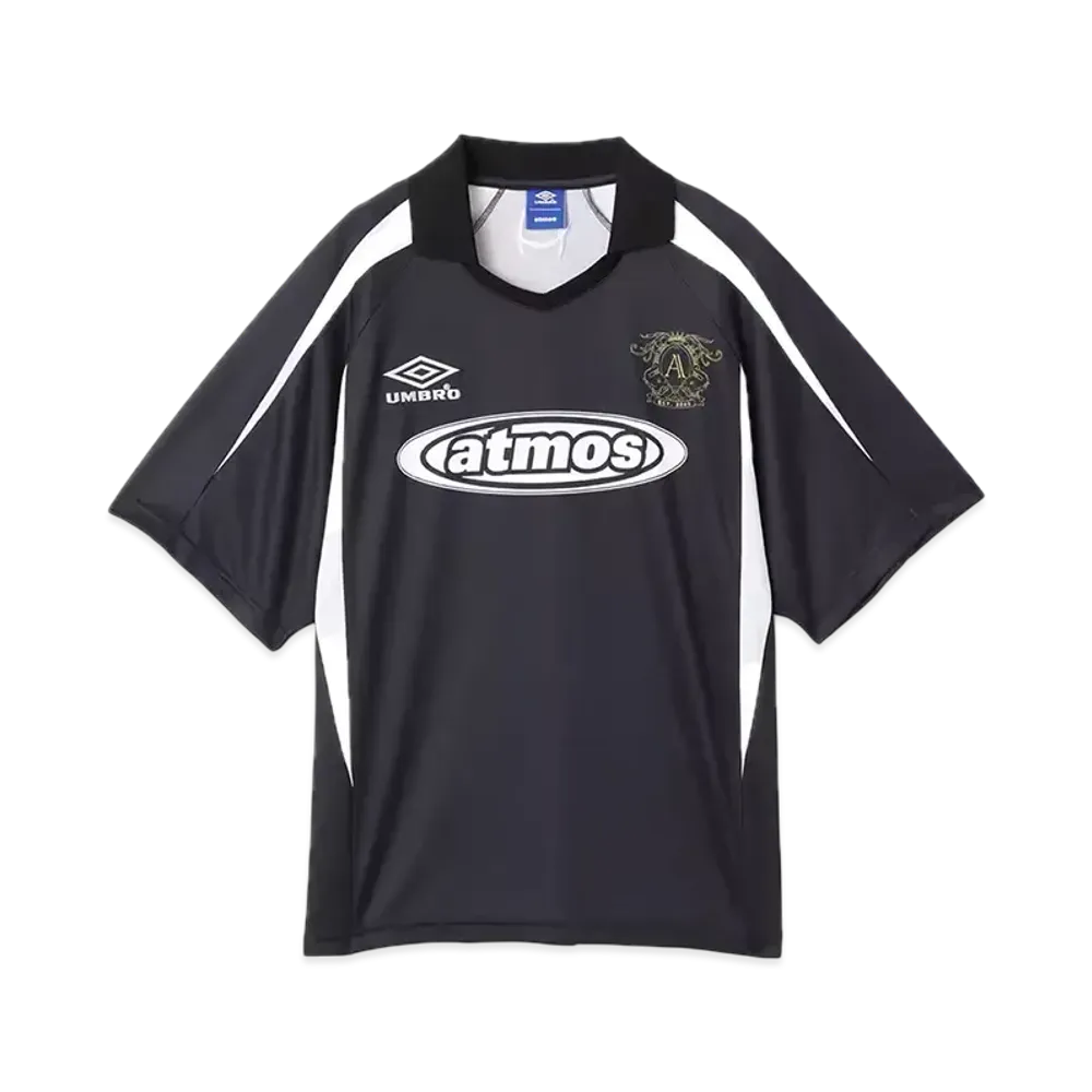 atmos x UMBRO SS Soccer Jersey "Black"