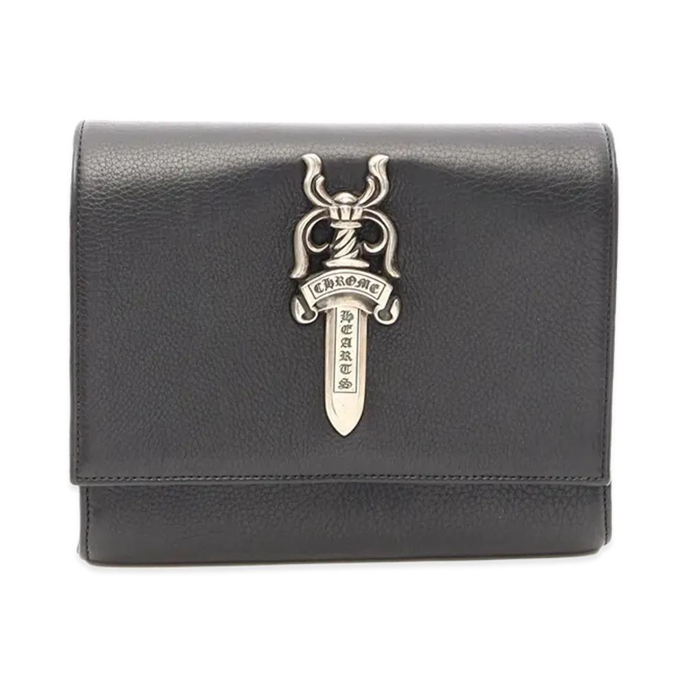 Chrome Hearts Extra Large Dagger Clutch Bag "Black"