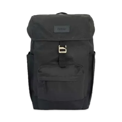 Barbour Essential Wax Backpack "Black"