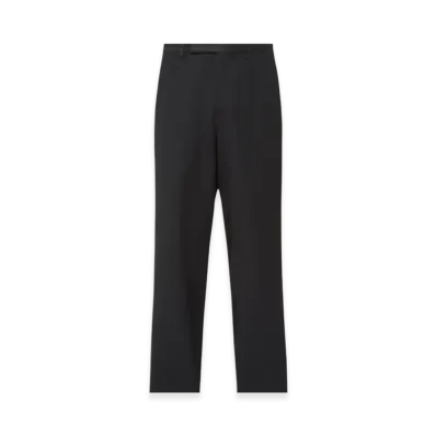PRADA Wool Gabardine Pants "Black"