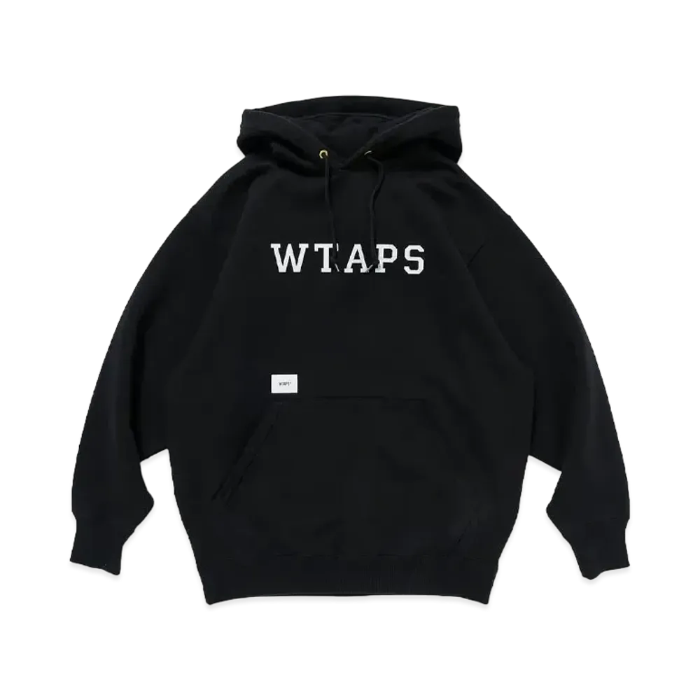 WTAPS Academy / Hoody / Cotton. College "Black"