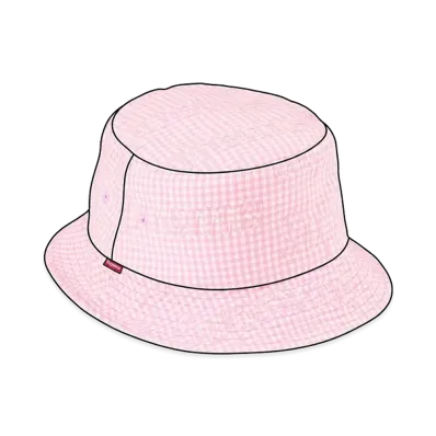 Supreme Monogram Gingham Crusher "Pink"