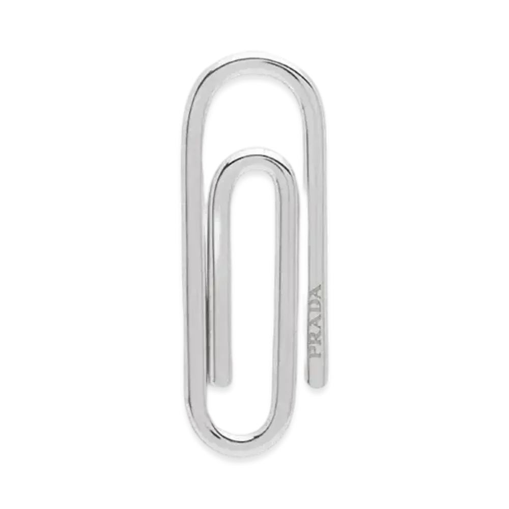 PRADA Money Clip "Silver"