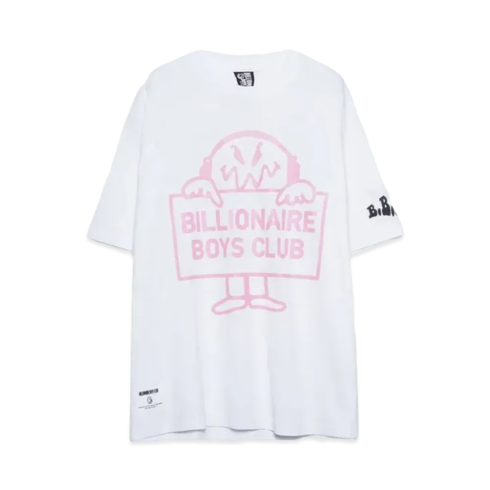BILLIONAIRE BOYS CLUB COTTON T-SHIRT 7 "WHITE"