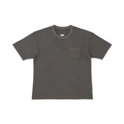 visvim Jumbo Tee S/S (U.D.) "Charcoar"