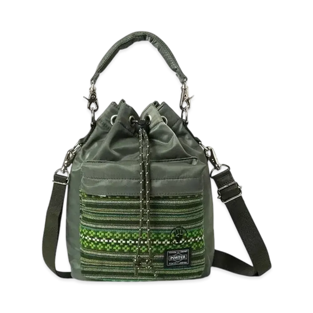 PORTER x THE INOUE BROTHERS Balloon Sack "Olive"