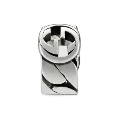GUCCI Small Interlocking Double G Ear Cuff