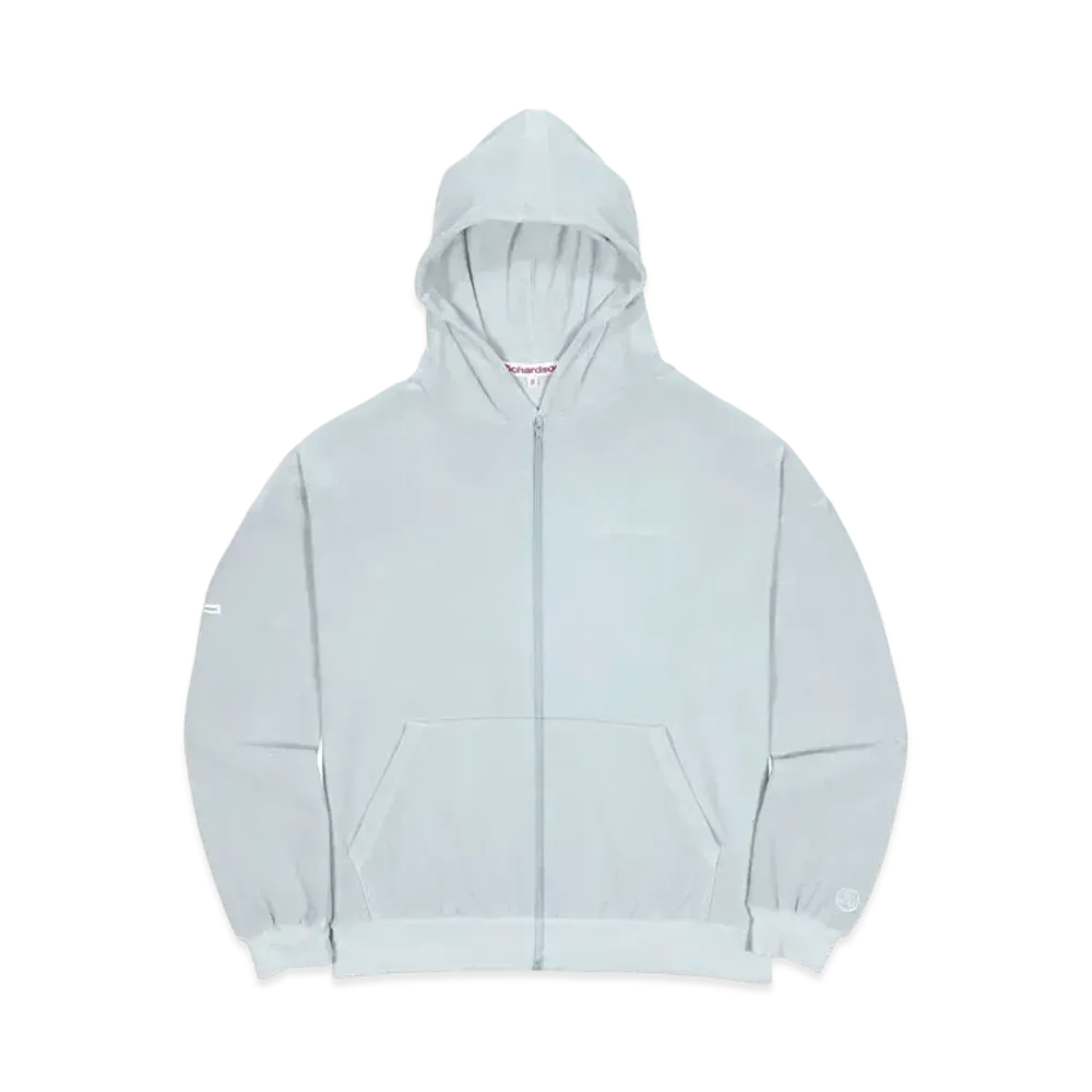 Richardson VELOUR ZIP HOODIE "Blue"