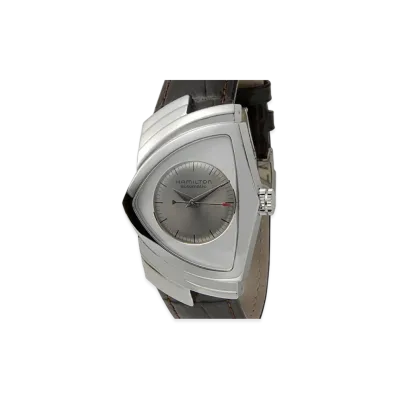 Hamilton Ventura Auto "Stainless Steel/Grey/Brown"