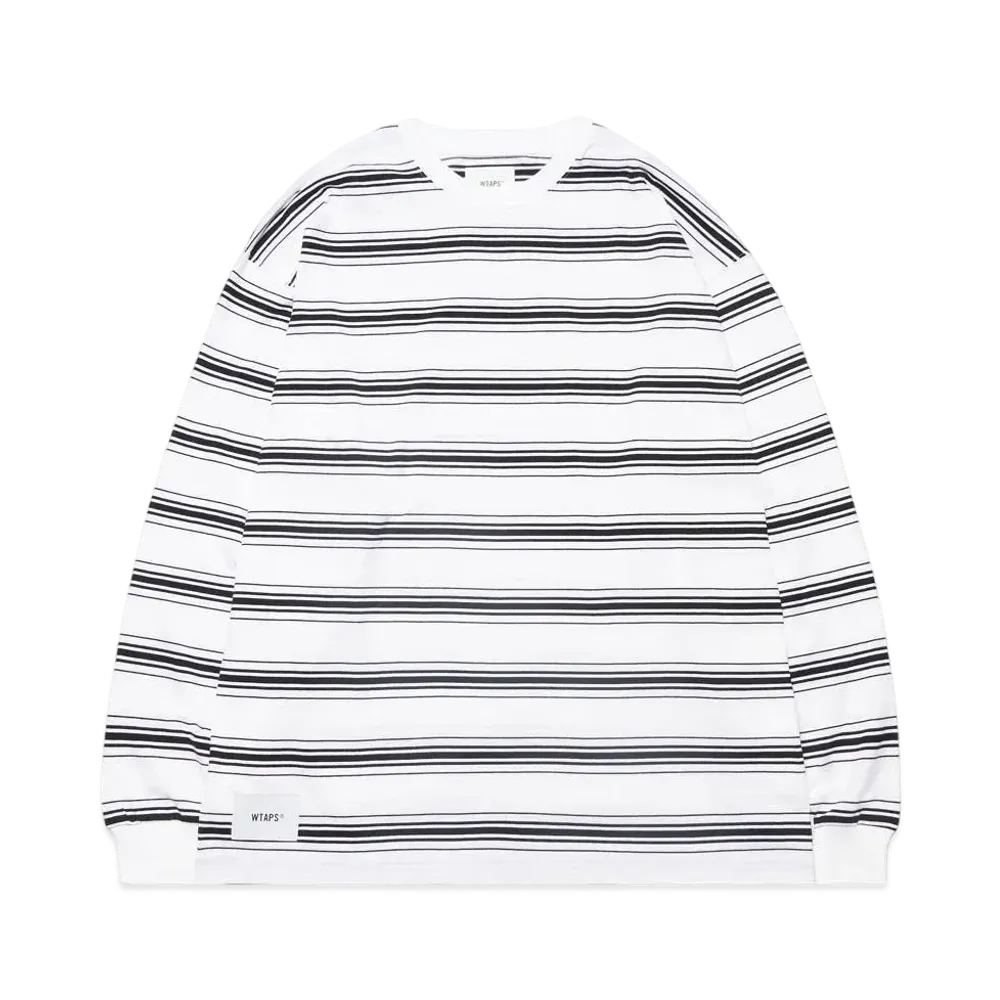 WTAPS Bdy 01 / LS / Cotton. Textile "White"