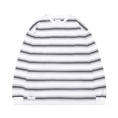 WTAPS Bdy 01 / LS / Cotton. Textile "White"