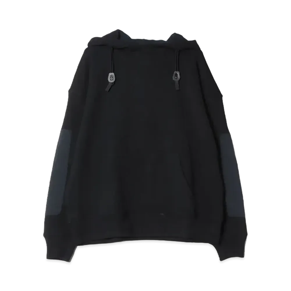 N.HOOLYWOOD Mock Neck Hoodie "Black"