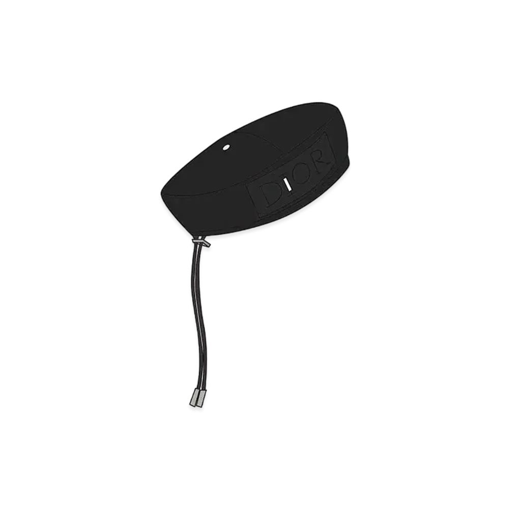 Dior x Sacai Beret Cotton Faille "Black"