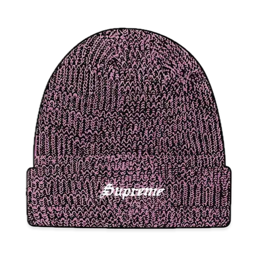 Supreme Twisted Loose Gauge Beanie "Pink"