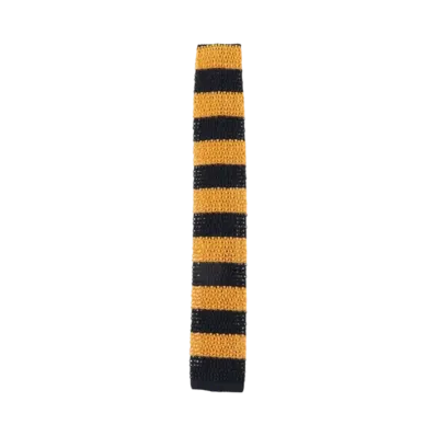 BEAMS Cotton Knit Tie Stripe "Yellow"