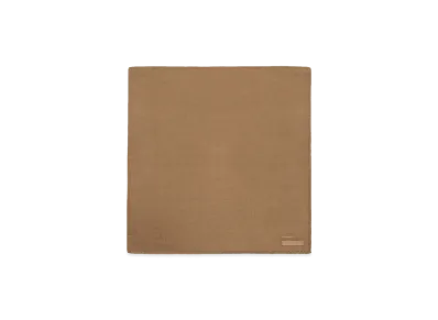 Graphpaper minus Botanical Dyed Linen Handkerchief "Brown"