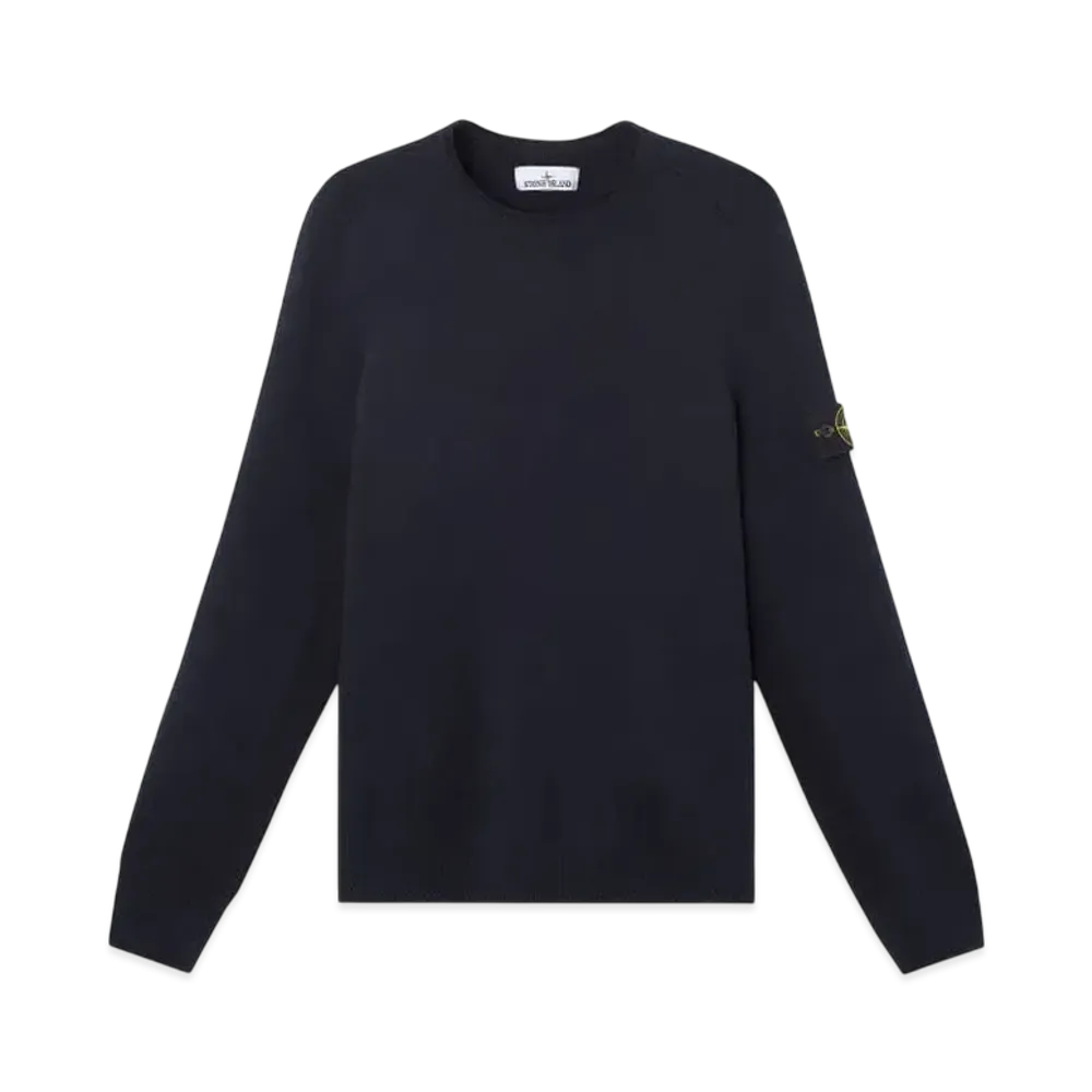 Stone Island 5100005 Gauzed Effect Soft Organic Cotton And Nylon "Navy Blue"