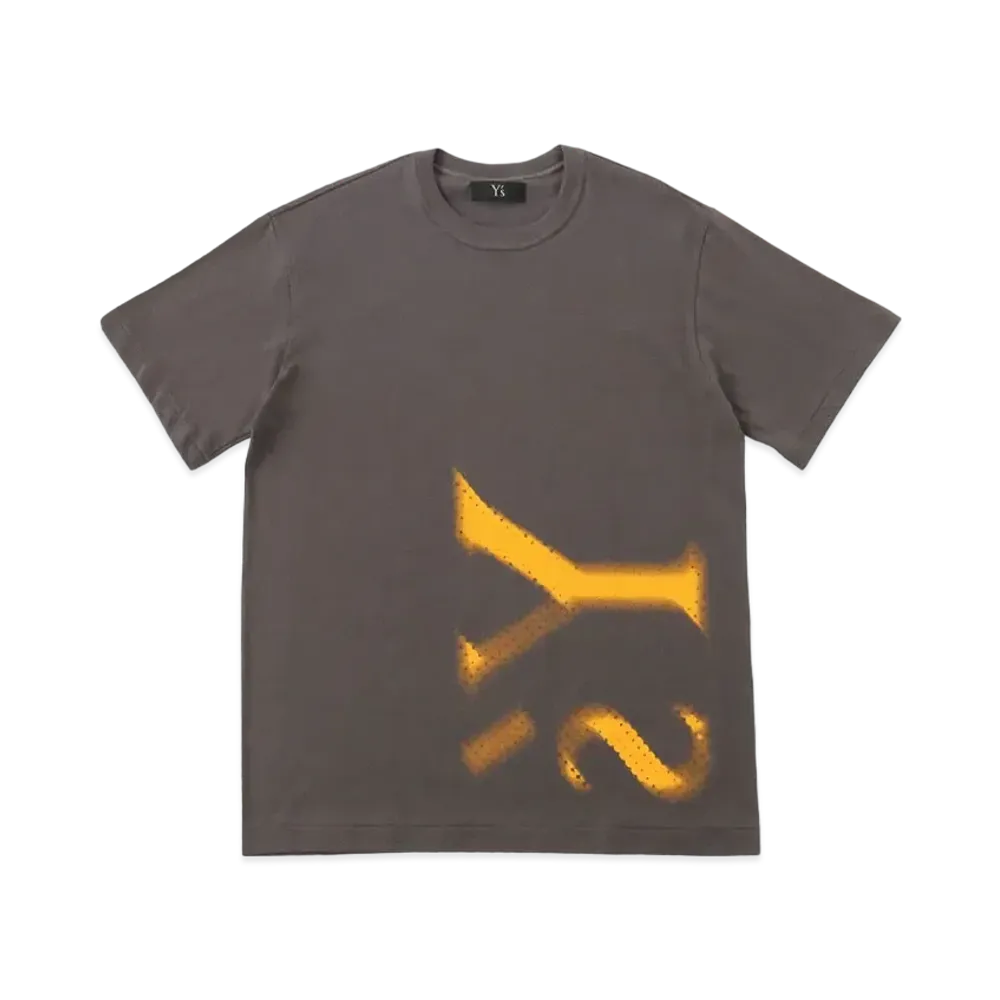 Yohji Yamamoto Y's -ONLINE EXCLUSIVE- Y's LOGO T-SHIRT "Gray"