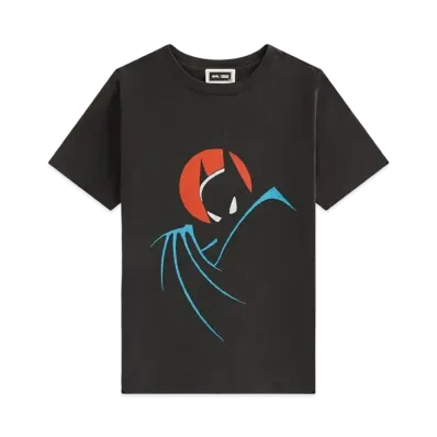 Kith Kids x Batman Animated Vintage Tee "Black"