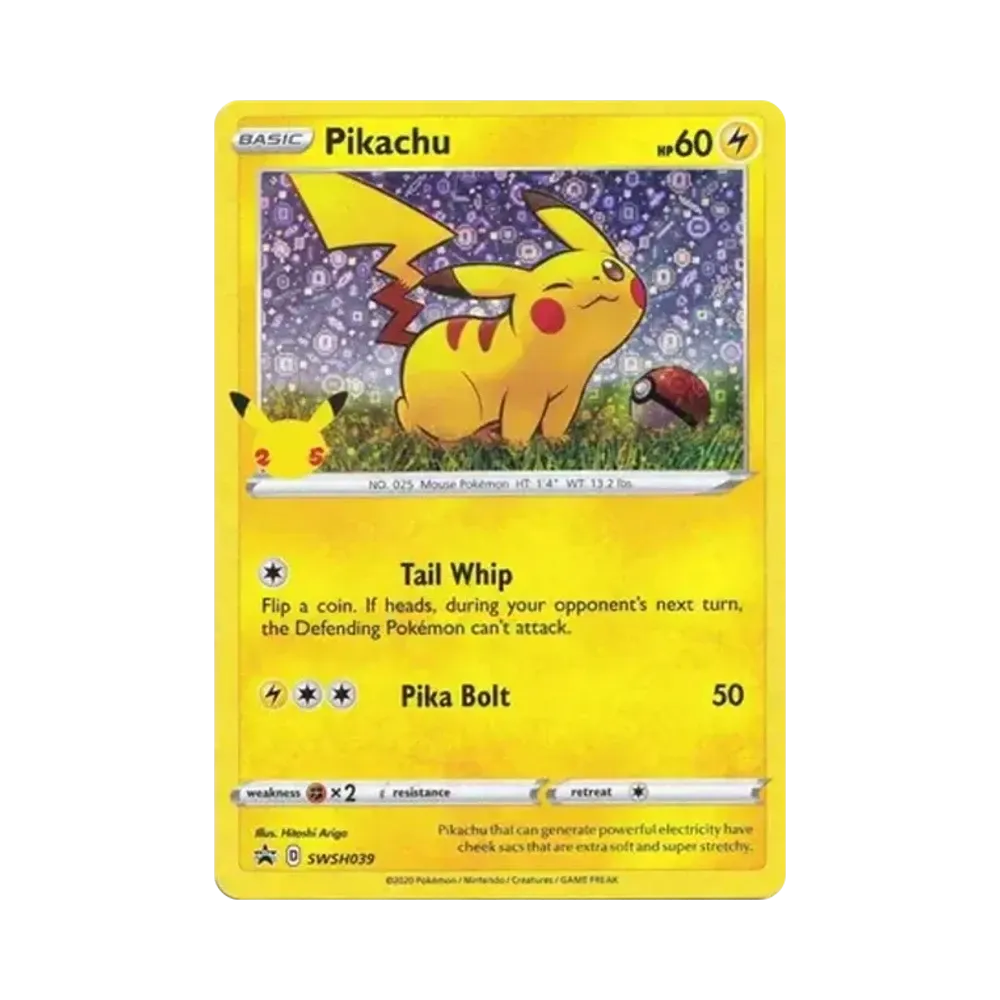 Pikachu P [SWSH039](Sword & Shield "Promotional Card")
