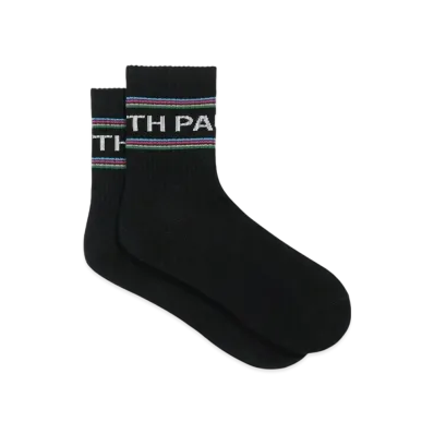 Paul Smith Sports Stripe Line Logo Socks "Black"