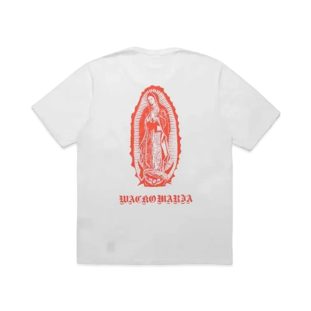 WACKO MARIA Standard T-Shirt "White Orange"