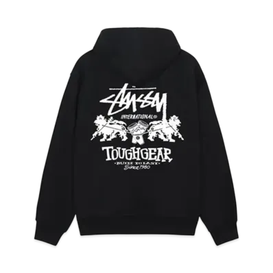 Stussy Tough Gear International Hoodie "Black"